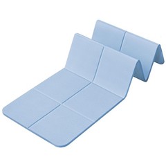 Foldable Yoga Mat for Travel 72″x 32″x 0.32″Inch, 8mm Thick Folding Exercise …