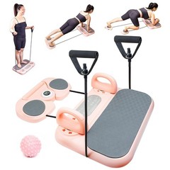 Multifunctional 5-in-1 Pilates Board – Ab Core Trainer with Push-Up Handles, …