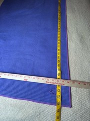 Lot of 2, WAYmat Hot Yoga Thick Mat (wheat) & Heathyoga Thin Mat (purple)