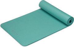 Gaiam Essentials Thick Yoga Mat 72X24 with Easy-Cinch Carrier Strap