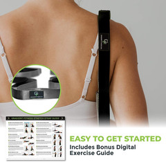 Stretching Strap for Physical Therapy, 12 Multi-Loop Stretch Strap 1″ W X 8′ …