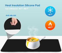 Extra Large Silicone Mat 35.3″X23.5″X0.08″, Multipurpose Silicone Mat Thick Heat