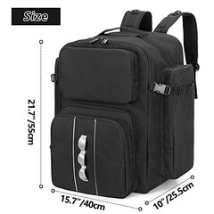 RC Backpack for 1/10 Car, RC Storage Bag with Multi Pockets for Tools and