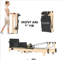 Pilates Wooden Reformer Exercise Machine – Brand New – Jump Board – Sitting Box