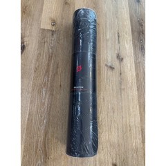 Peloton Reversible Workout Mat Unisex OS Black 5mm Natural Rubber Yoga Fitness