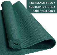 Non-Slip 3mm Yoga Mat – Durable PVC Fitness Pad for Home & Gym Workouts