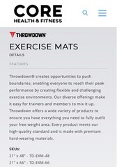 Yoga / Exercise Mat