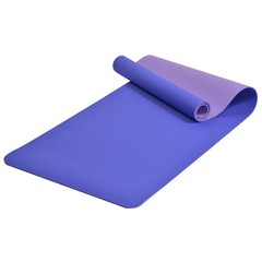 Two-tone TPE Yoga Mat, Extra Long, Women’s Fitness Mat, Non-slip, for Home Use