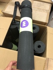 All Purpose High Density Non-Slip Exercise Yoga Mat with Carrying Strap