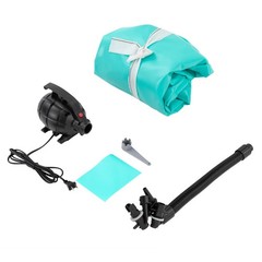 Gymnastics Air Roller for Balance Training PVC Foldable Exercise Equipment Green