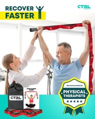Stretching Strap with Loops – Non Elastic Stretch Band for Physical Therapy, …
