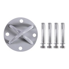 Ceiling Hook Steel Straps Gymnastic Rings Swing Hammock Wall