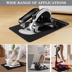 Double-Sided Non-Slip Workout Mat for Ellipse Machine Leg Exerciser Thick Exe…
