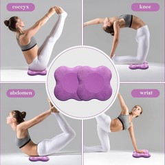 2 Packs Yoga Knee & Elbow Cushions – Extra Thick Foam for Knees, Elbows, Wrists,