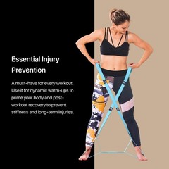 Yoga Evo Stretch Out Strap Loops Foot Stretcher For Dancers Yoga Stretch Bands