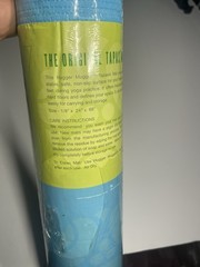 Hugger Mugger The Original Tapas Yoga Mat 1/8”x24”x 68” Blue Topaz New Sealed