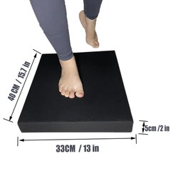 Soft Balance Pad TPE Yoga Mat Foam Exercise Pad Thick Balance Cushion Fitness