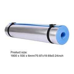 Yoga Mat Non Slip Exercise Mat Thick Solid Color Fitness Mat Yoga Workout Mat Mu