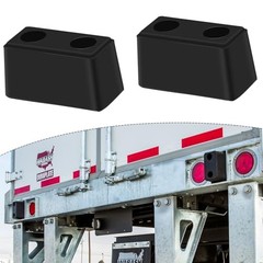 Rubber Bumper Blocks (2-Pack) – 6″ x 3″ x 3″ Block Dock Buffers for