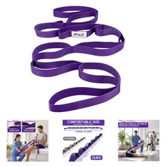 Stretching Strap Non-Elastic for Physical Therapy Home Rehab Yoga Pilates Calf