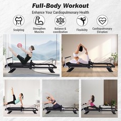 Pilates Reformer 91″ Foldable Reformer Pilates Machine Reformer Pilates Machine
