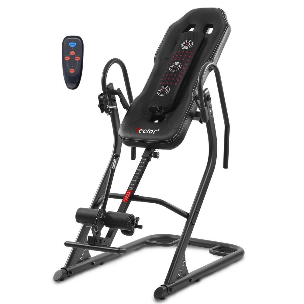 Inversion Table,Advanced Heat and Massage Function,Strength Training Inversio…