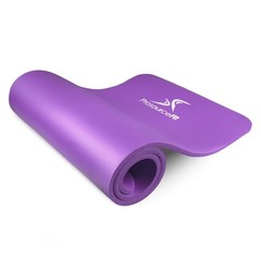 Extra Thick Yoga and Pilates Mat 1/2-inch or 1-inch Thick for Fitness