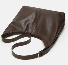 Slouchy Tote Bags for Women Retro Vegan Leather Shoulder Crossbody Bag Faux L…