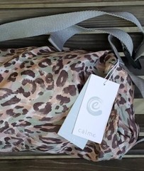 Johnny Was Calme Earth Leopard Yoga Mat Set & Carrying Bag Set NEW