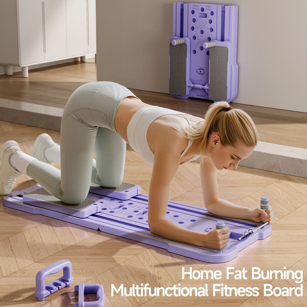 TECSPACE Home Fat Burning Multifunctional Fitness Board 330 LBS