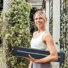 Handwoven Cotton Yoga Mat Soft Durable Skin Friendly Meditation Exercise yogamat
