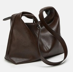 Slouchy Tote Bags for Women Retro Vegan Leather Shoulder Crossbody Bag Faux L…