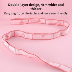 Stretch Band Strap Number Elastic Stretching Strap Exercise Bands Yoga Equipment