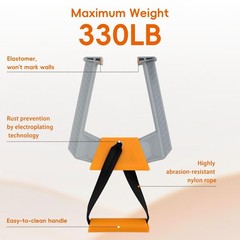 Portable Pull Up Bar for Doorway,Travel Pull Up Bar,Adjustable Home Gym Equip…
