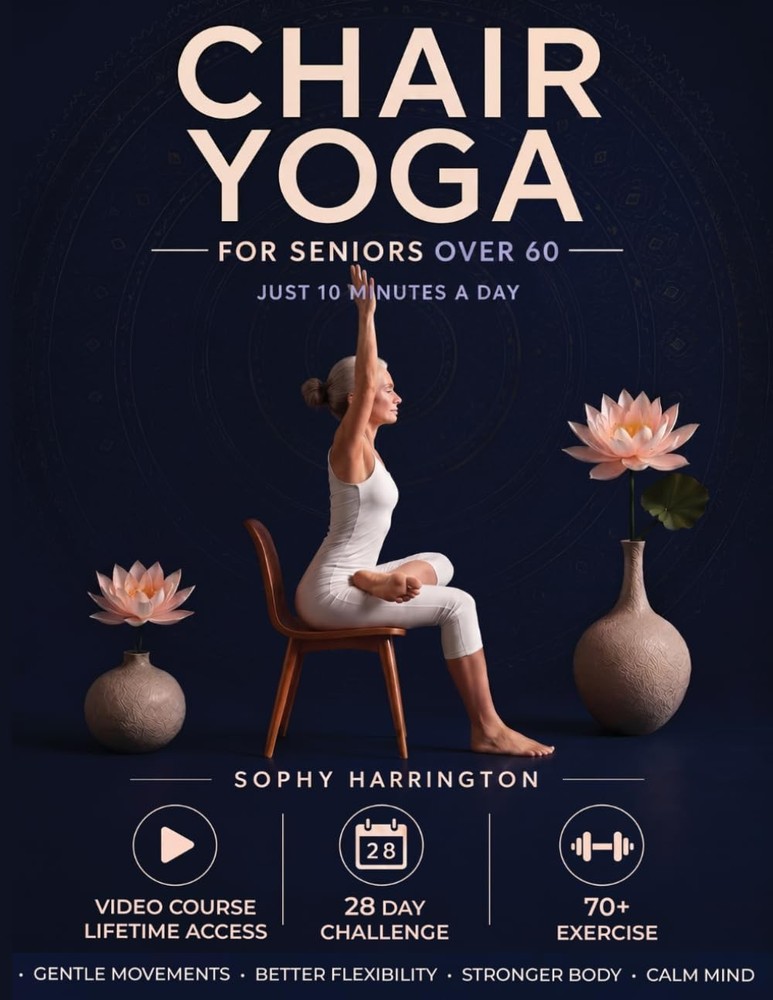 Chair Yoga for Seniors Over 60: The Complete Workout Book with 70+ Easy…