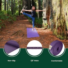 Travel Yoga Mat – Packable Lightweight and Portable Yoga Mat