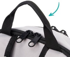 Lish Black Cycling Backpack Multipurpose Lightweight Gym Tote