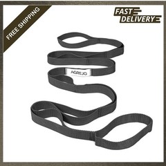 Stretching Strap Yoga Strap Physical Therapy Band 75 Inch Long 10 Loops for