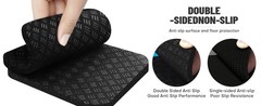 Treadmill Mat Pads 4PCS- Double-Sided Non-Slip – Anti Vibration Mat for
