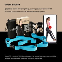 Yoga Evo Stretch Out Strap Loops Foot Stretcher For Dancers Yoga Stretch Bands