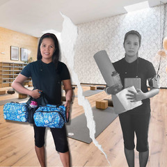 Yoga Mat Bag | Light Weight | Pockets to Carry Yoga Blocks, Large Mat & More