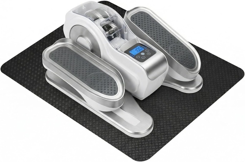 Double-Sided Rubber Non Slip Mat for Elliptical Machine, 24″x17″ Anti Slip Mat