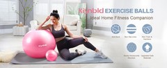 Exercise Ball, Extra Thick Yoga Ball for Workout Pregnancy Stability, 4 Sizes