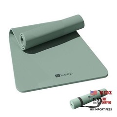 Yoga Mat – Premium 7mm Thick Exercise Mat, Anti-Tear 32” Extra Pale Green