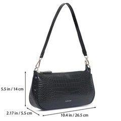 Barabum Retro Classic Clutch Shoulder Tote HandBag with Zipper Closure Purse …
