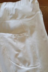 IUGA Women’s Yoga Pants, Grey, Size L, 3 Pockets, Soft Polyester Spandex