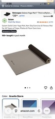 gaiam yoga mat