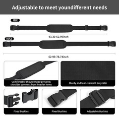 Adjustable Chair Carry Strap for Camping Chairs, Hands-Free Shoulder Sling fo…