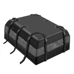 Car Rooftop Soft Shell Cargo Carrier – 100% Waterproof – 21 Cubic Feet