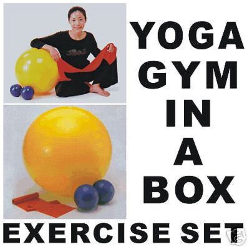 YOGA Gym in a Box – Complete Exercise and Fitness Set
